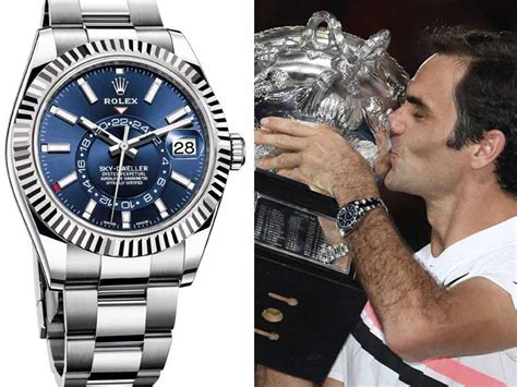 roger federer rolex oyster